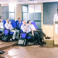 HOD, Prof R. Malhotra interacting with students at AIIMS, Patna regarding the seminar